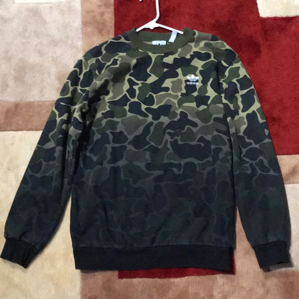 Adidas Camo Crewneck